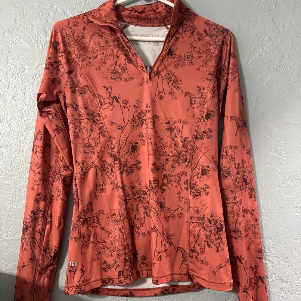 Ariat Women's Orange Sunstopper